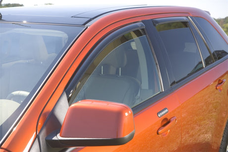 2022-2023 Tucson InChannel Ventvisor 4-Piece Smoke - View 3 | Dirty Garage
