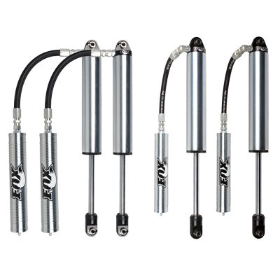 Fox 2.5 Inch Dia. Remote Reservoir Front/Rear Shock Package | Dirty Garage