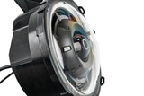 2018-2024 Wrangler Gladiator Oculus Bi-LED Projector Headlights Amber White Switchback - View 4 | Dirty Garage