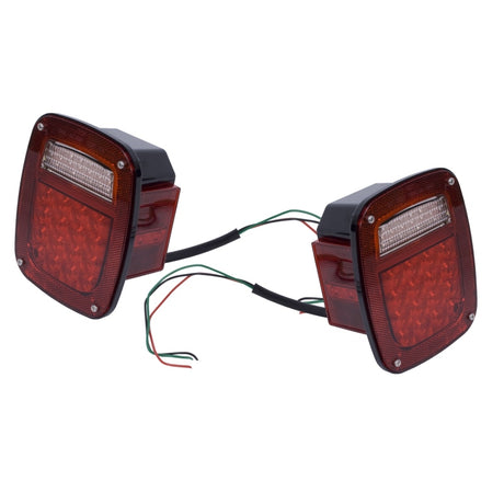 Rugged Ridge LED Tail Light Set 76-06 Jeep CJ Jeep Wrangler | Dirty Garage