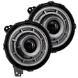 2018-2024 Wrangler JL Oculus Bi-LED Projector Headlights Graphite Metallic 5500K | Dirty Garage