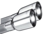 Borla 2020 Chevrolet Corvette C8 6.2L ATAK 3in Exhaust System Dual Round A/C Tips 4inx 4.75in - View 3 | Dirty Garage