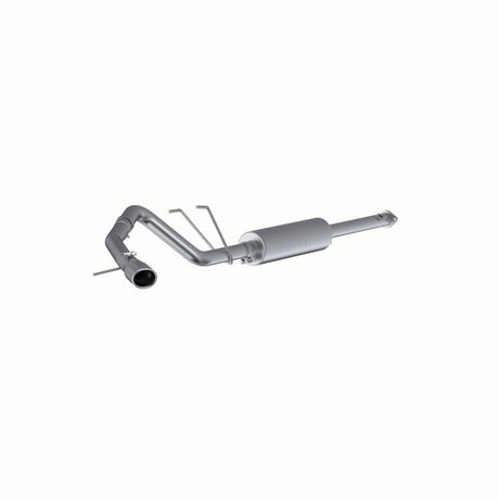 2001-2005 Tacoma 2.5" Cat Back Single Side Exit Alum Exhaust System | Dirty Garage