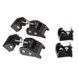 Rugged Ridge 07-18 Jeep Wrangler JK Black Hood Catches | Dirty Garage