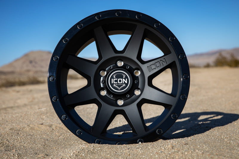 Universal Rebound 18x9 6x135 6mm Offset Double Black Wheel - View 4 | Dirty Garage