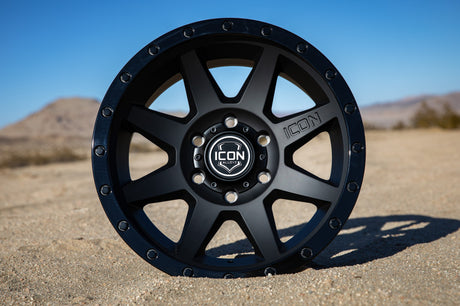 Universal Rebound 18x9 6x135 6mm Offset Double Black Wheel - View 4 | Dirty Garage