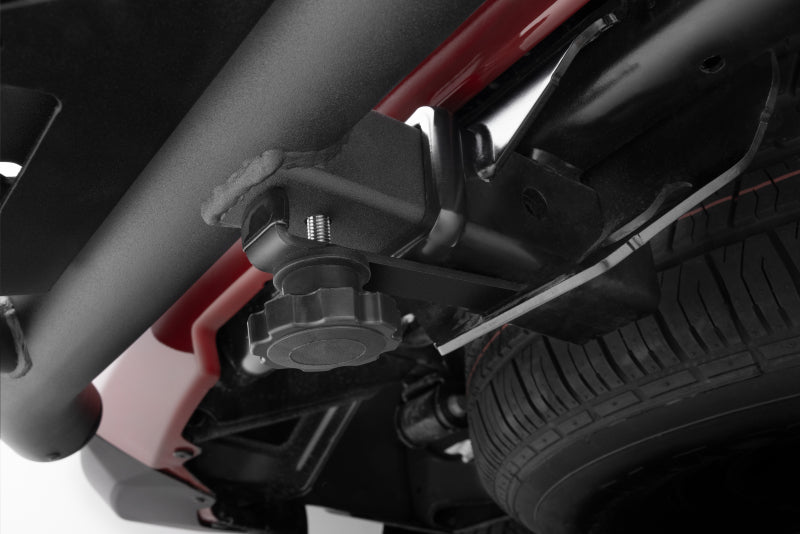 Go Rhino Dominator Hitch Step - Black - View 7 | Dirty Garage