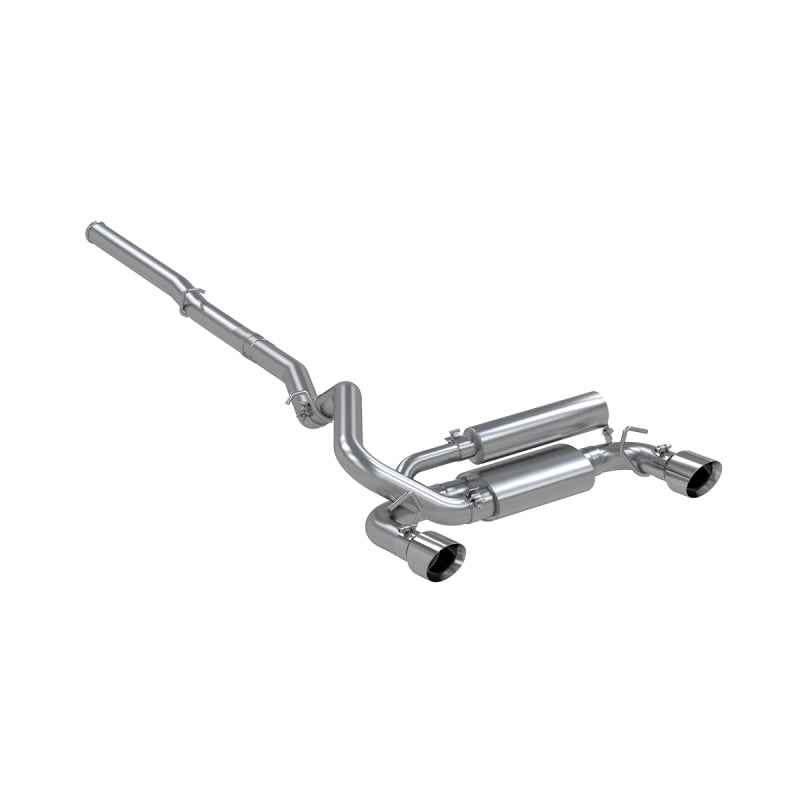 2016-2024 Focus RS 3" Aluminized Dual Outlet Cat Back Exhaust | Dirty Garage