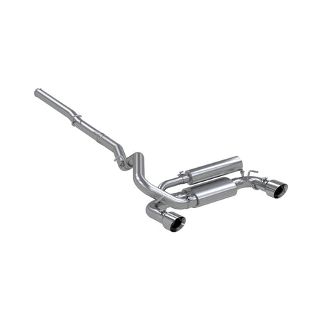 2016-2024 Focus RS 3" Aluminized Dual Outlet Cat Back Exhaust | Dirty Garage