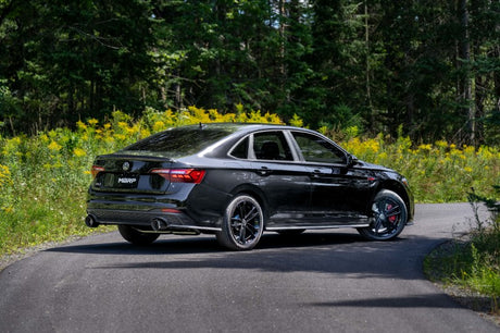2022 Volkswagen Jetta GLI 3" 2.5" Cat Back Dual Rear Exit T304 - View 4 | Dirty Garage