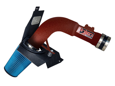 2015-2017 WRX / STI 2.5L Turbo Wrinkle Red SP Series Cold Air Intake w/ MR Tech and Heat Shield | Dirty Garage
