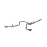 2021-2026 F-150 3" Cat Back 2.5" Dual Split Exit T409 Exhaust | Dirty Garage