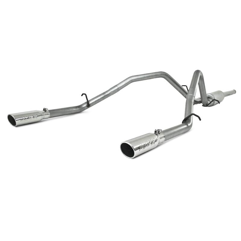 2009 GM 1500 Cat Back Dual Split Rear - View 3 | Dirty Garage