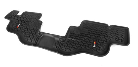 Rugged Ridge Floor Liner Rear Black 1976-1986 Jeep CJ-7 87-95 Jeep Wrangler YJ - View 3 | Dirty Garage