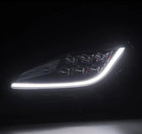 2021-2023 GR86 BRZ Nova-Series LED Projector Black Headlights - View 3 | Dirty Garage