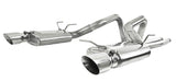 2005-2009 Superduty Shelby GT500 GT Dual Split Rear Street Version 4" Tips T409 Exhaust System - View 3 | Dirty Garage