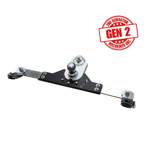 Gen-Y 2017+ Ford GoosePuck II 5in Offset Ball Puck Mount & 25K Towing w/Safety Chain Anchors | Dirty Garage