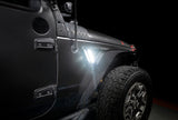 2007-2018 Wrangler Sidetrack LED System - View 3 | Dirty Garage