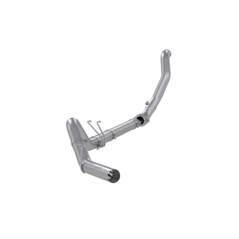 MBRP 08-10 F250/F350/F450 6.4L PS AL Steel 4in Filter-Back Single Side - No Muffler w/ DP | Dirty Garage