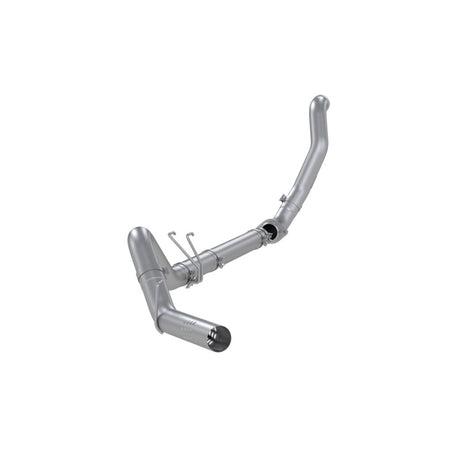 MBRP 08-10 F250/F350/F450 6.4L PS AL Steel 4in Filter-Back Single Side - No Muffler w/ DP | Dirty Garage