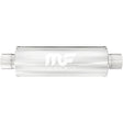 Universal Muffler Mag Stainless Steel 3" 14x4x4 3.0x3.0 | Dirty Garage