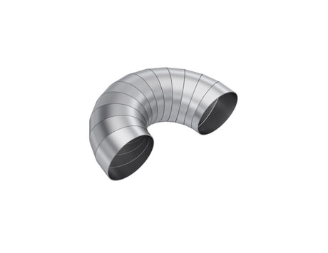 Universal T304 Stainless Steel 4" Dia 180 Deg Pie Cut Kit | Dirty Garage