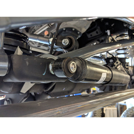 Jeep Steering Stabilizer Relocation Kit (Stock Tie Rod) 18+ Wrangler JL/JLU - View 2 | Dirty Garage