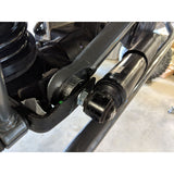 Jeep Steering Stabilizer Relocation Kit (Stock Tie Rod) 18+ Wrangler JL/JLU - View 3 | Dirty Garage
