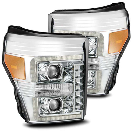 2011-2016 Super Duty Pro-Series Projector Headlights Chrome | Dirty Garage