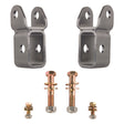 JL Front Lower Shock Extension Brackets 18+ Wrangler JL/JLU | Dirty Garage
