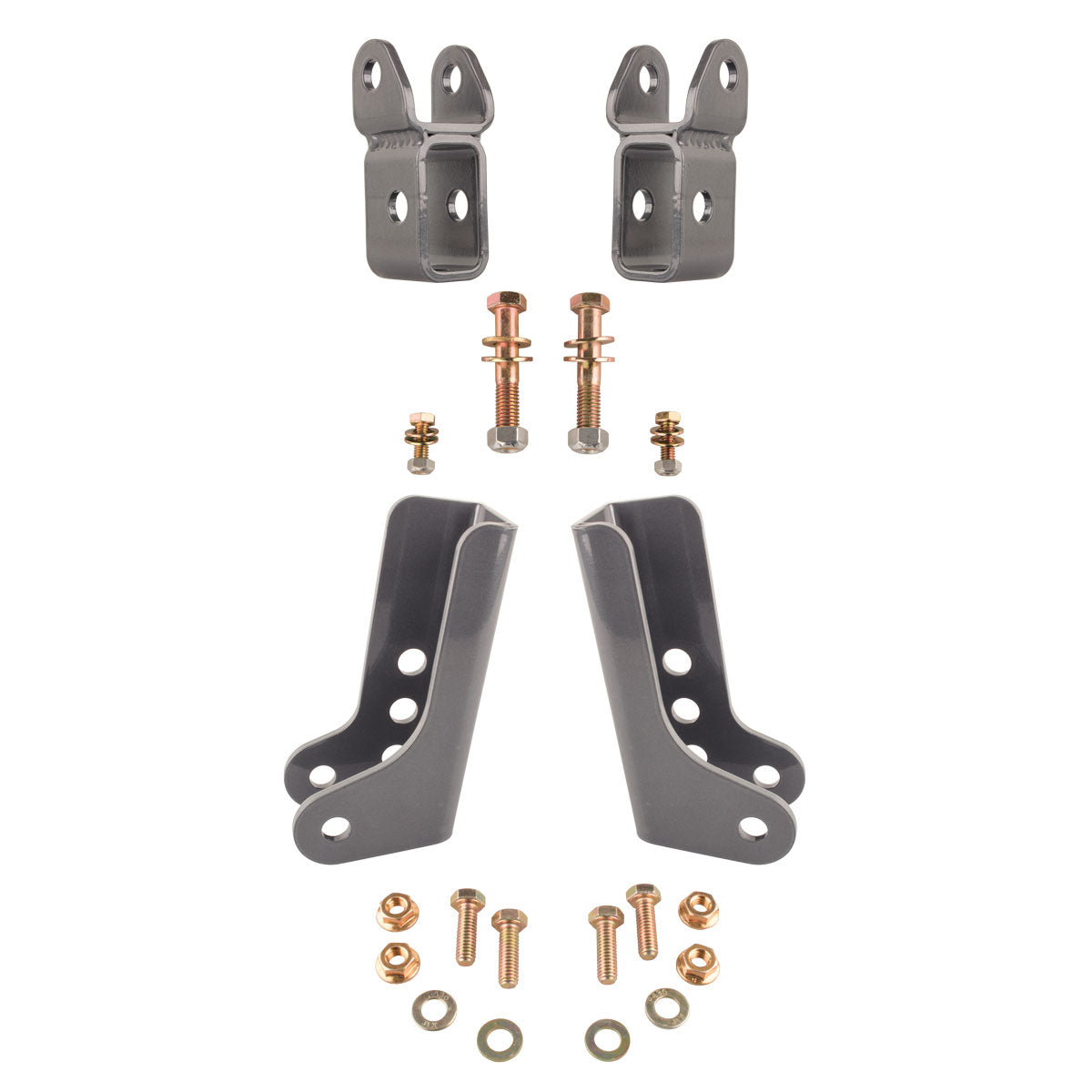 JL Front and Rear Lower Shock Relocation Kit 18+ Wrangler JL/JLU | Dirty Garage