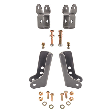 JL Front and Rear Lower Shock Relocation Kit 18+ Wrangler JL/JLU | Dirty Garage