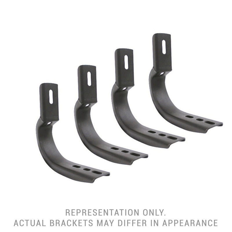 Go Rhino 19-20 Chevrolet Silverado 1500 Brackets for OE Xtreme Cab Length SideSteps - View 4 | Dirty Garage