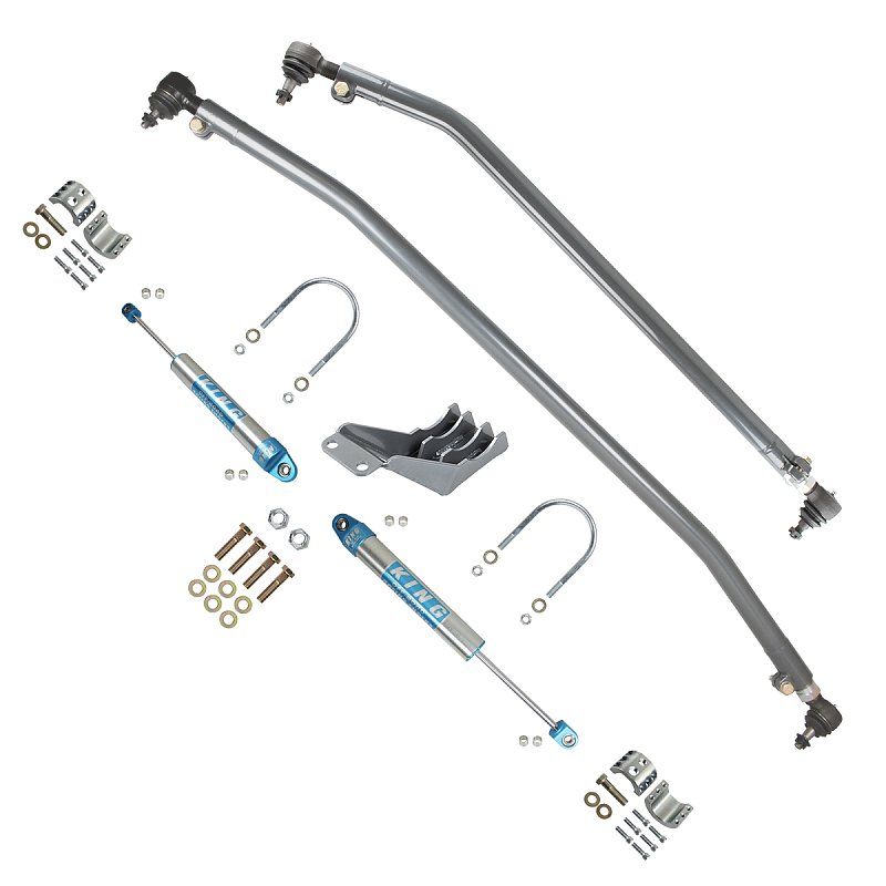 2018-2025 Wrangler JL / Gladiator JT Titan Series HD Steering Kit w/ Dual KING Stabilizers (8825-24)