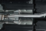 2015-2019 WRX/STI 3" Dual Split Rear Exit Exhaust w 3.5" CF Tips T304 Street Version - View 2 | Dirty Garage