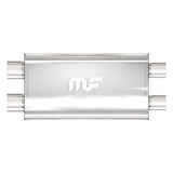 Universal Muffler Mag Stainless Steel 22x5x11 2.5/2.5x2.5 | Dirty Garage
