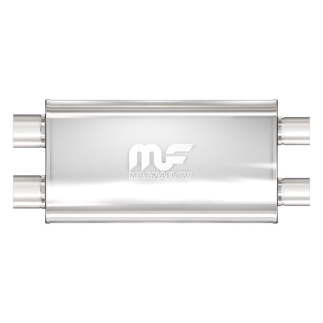 Universal Muffler Mag Stainless Steel 22x5x11 2.5/2.5x2.5 | Dirty Garage