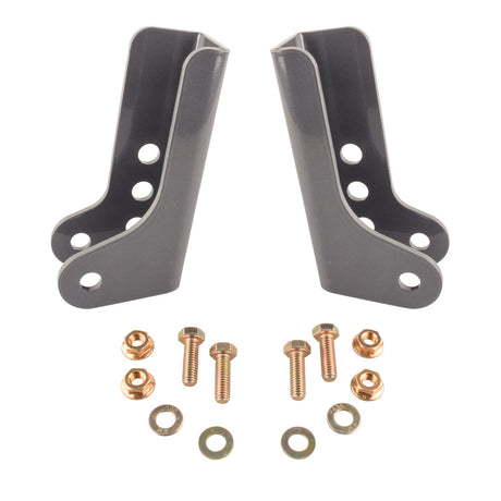 JL Rear Lower Shock Relocation Brackets 18+ Wrangler JL/JLU | Dirty Garage
