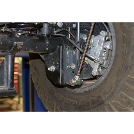 JL Rear Lower Shock Relocation Brackets 18+ Wrangler JL/JLU - View 5 | Dirty Garage