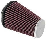Universal Clamp-On Air Filter 2-7/16in Flange 4-1/2x3-3/4in Base 3x2in Top 6in Height - View 2 | Dirty Garage