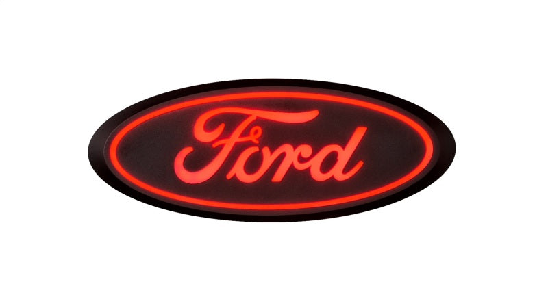 2015-2020 F-150 Rear Luminix Red Oval LED Emblem | Dirty Garage