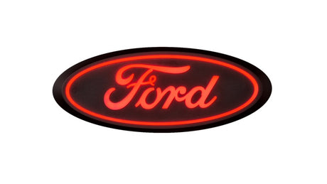 2015-2020 F-150 Rear Luminix Red Oval LED Emblem | Dirty Garage
