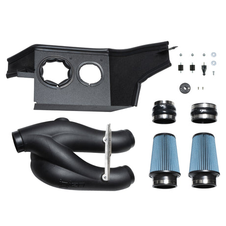 2015-2025 F-150 Midnight Black Power-Flow Air Intake System - View 4 | Dirty Garage