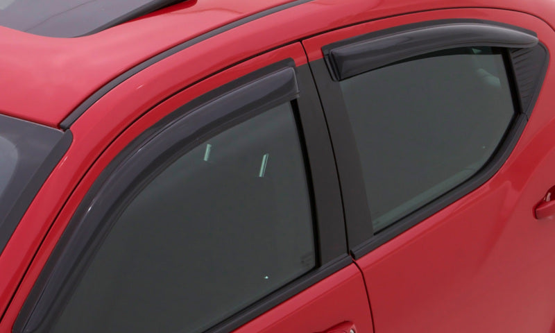 2020-2022 Corolla Ventvisor Outside Mount Window Deflectors Smoke 4-Piece - View 2 | Dirty Garage