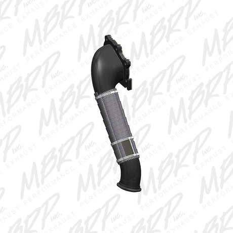 2001-2004 GM HD 6.6L Duramax 3" Black Turbo Down Pipe - View 4 | Dirty Garage