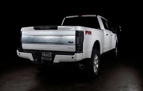 Oracle Lighting 17-22 Ford F-250/350 (Black Series) Flush Mount LED Tail Lights - View 11 | Dirty Garage