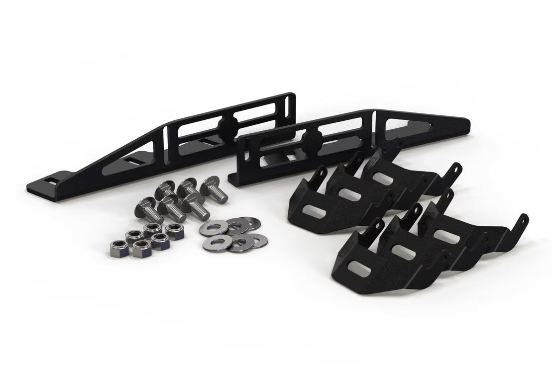 2017-2020 Raptor Morimoto 4Banger Triple Fog Kit Brackets Only - View 2 | Dirty Garage