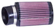 Universal Filter Universal Filter Round Straight 2.75in Flange ID/4in OD/6in Height/20 deg Angle | Dirty Garage