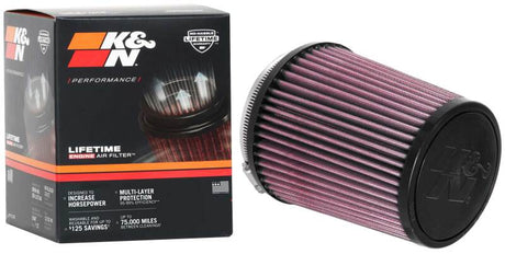 Universal Air Filter 4in Flange/5-3/8in Base/4-1/2in Top/6in Height - View 10 | Dirty Garage