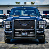 2021-2026 F-150 HDX Modular Black 3-Piece Grille Guard - View 2 | Dirty Garage